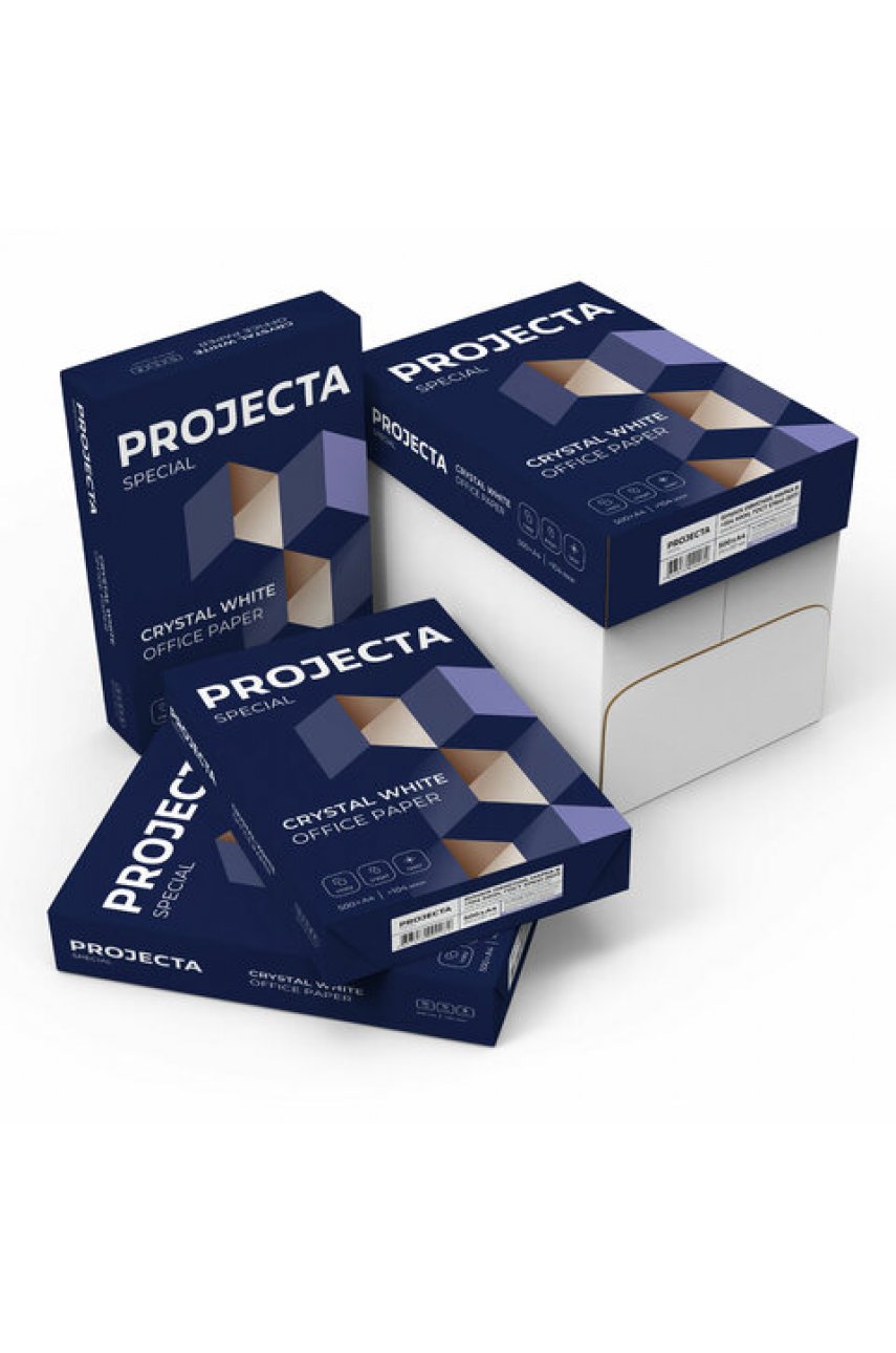 Бумага офисная А4, 80 г/м2, 500 л., марка В, PROJECTA SPECIAL, Россия Бумага офисная А4, 80 г/м2, 500 л., марка В, PROJECTA SPECIAL, Россия