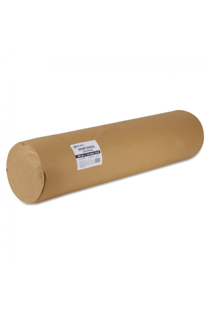Крафт-бумага в рулоне, 840 мм x 150 м, плотность 78 г/м2, Марка А (Коммунар)
