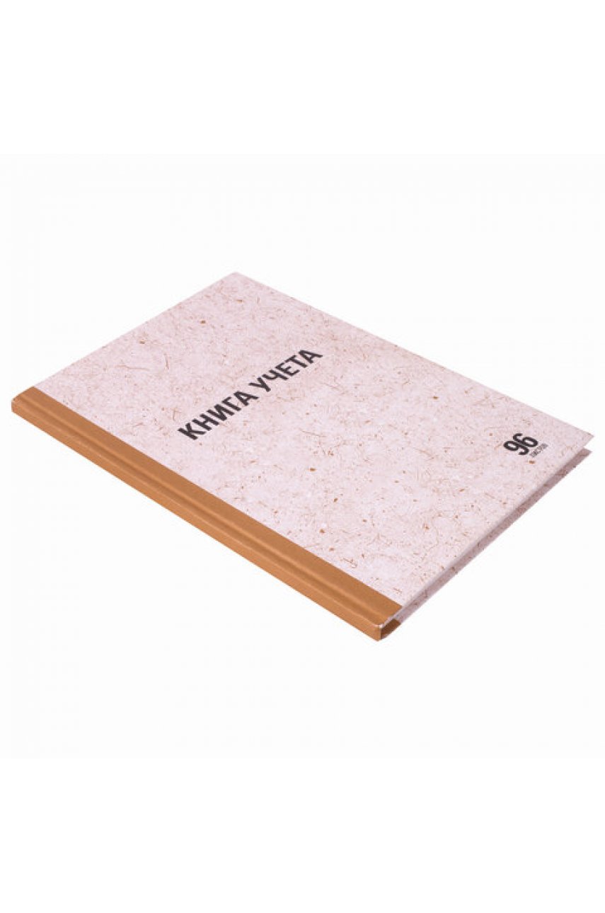 Книга учета 96 л., линия, твердая, крафт, блок офсет, А4 (200х290 мм), 130216 Книга учета 96 л., линия, твердая, крафт, блок офсет, А4 (200х290 мм), 130216