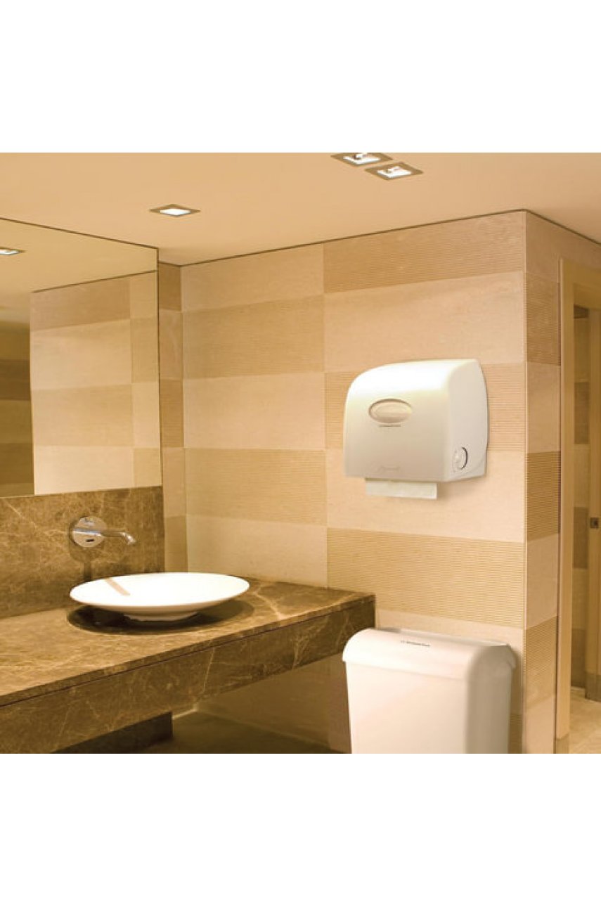 Контейнер для мусора, 43 л, KIMBERLY-CLARK Aquarius, белый, 56,9х42,2х29 см Контейнер для мусора, 43 л, KIMBERLY-CLARK Aquarius, белый, 56,9х42,2х29 см