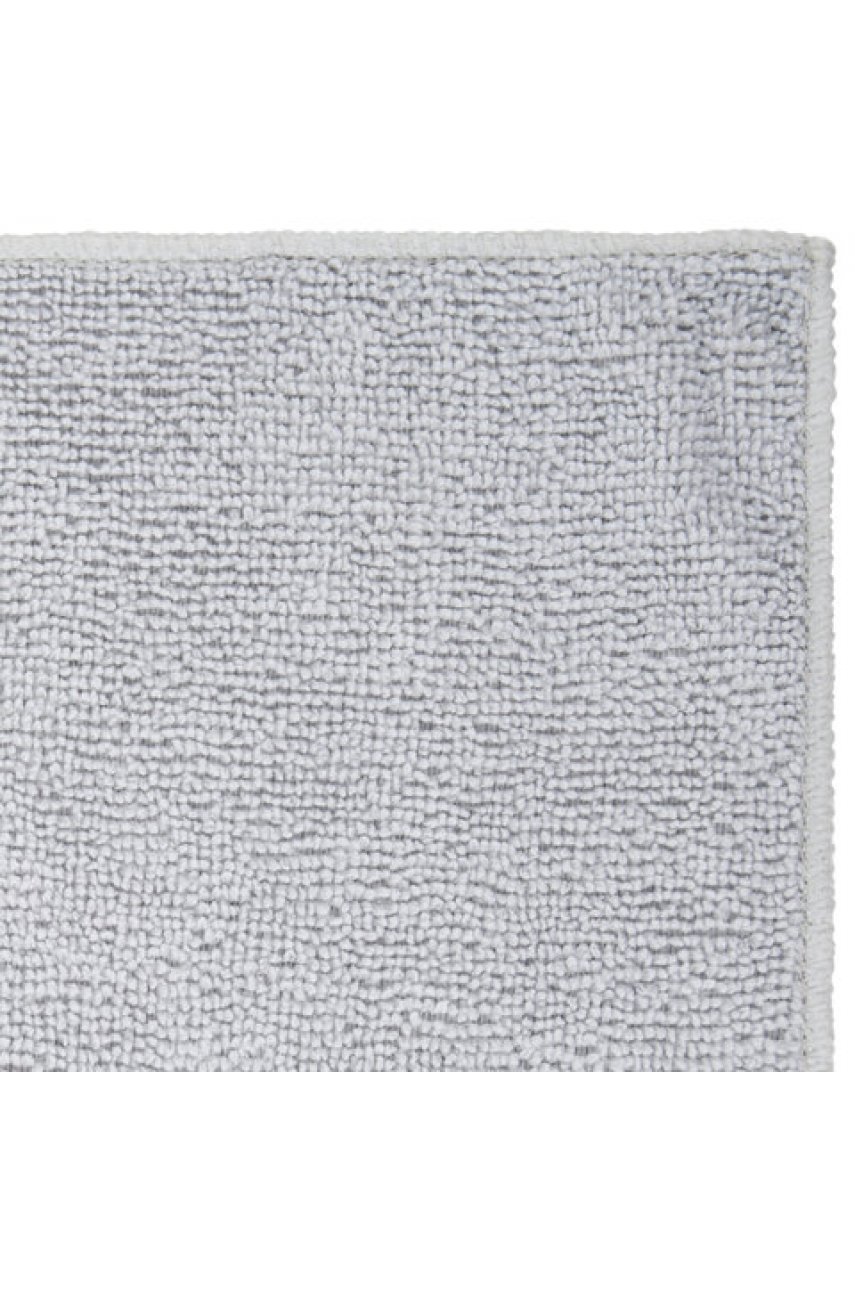 Тряпка для мытья пола из микрофибры 70х80 см "OVERLOCK GREY COLOUR", серая, 220 г/м2 HOME