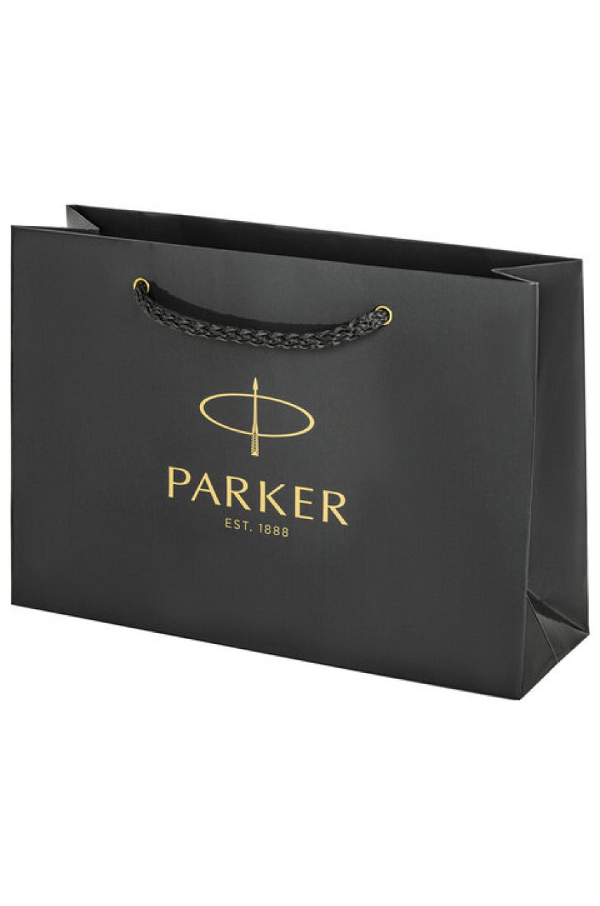 Ручка шариковая PARKER "IM Core Black Lacquer GT", ежедневник А5 черный, пакет Ручка шариковая PARKER "IM Core Black Lacquer GT", ежедневник А5 черный, пакет