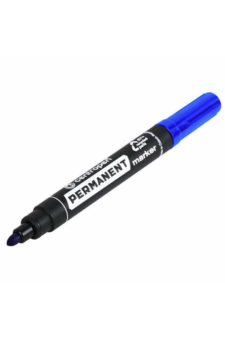 Маркер перманентный CENTROPEN 8566, СИНИЙ, круглый наконечник, 2,5 мм Маркер перманентный CENTROPEN 8566, СИНИЙ, круглый наконечник, 2,5 мм