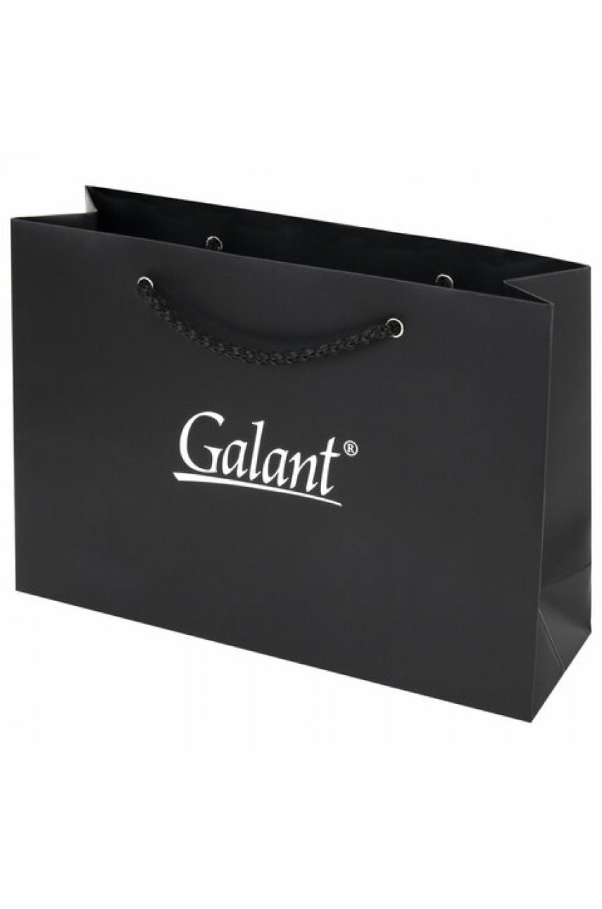 Ручка шариковая GALANT "Black", корпус черный, ежедневник недатированный А5 черный, пакет