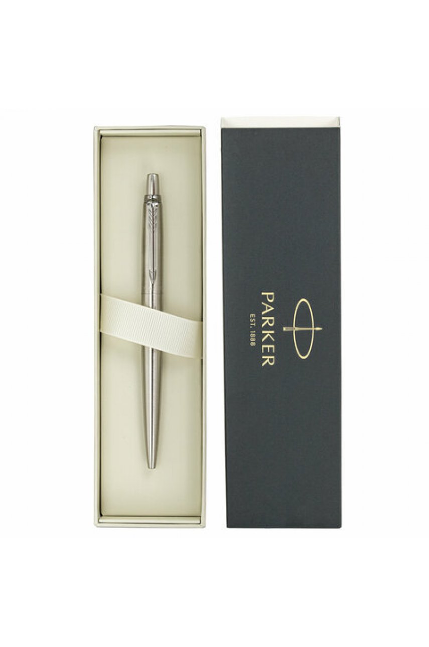 Ручка шариковая PARKER "Jotter Core Stainless Steel CT", пакет Ручка шариковая PARKER "Jotter Core Stainless Steel CT", пакет