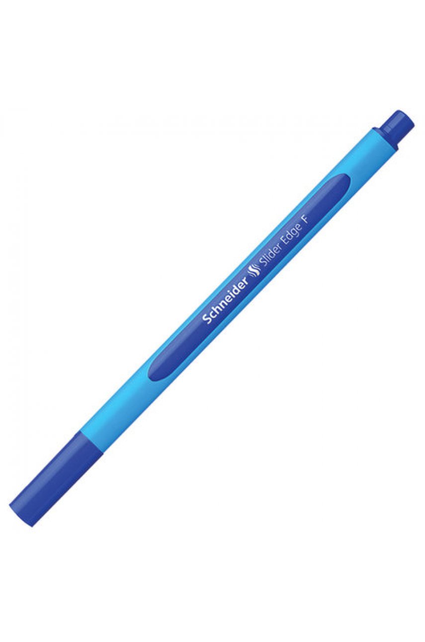 Ручка шариковая SCHNEIDER (Германия) "Slider Edge F", СИНЯЯ, трехгранная, узел 0,8 мм, линия письма 0,4 мм Ручка шариковая SCHNEIDER (Германия) "Slider Edge F", СИНЯЯ, трехгранная, узел 0,8 мм, линия письма 0,4 мм