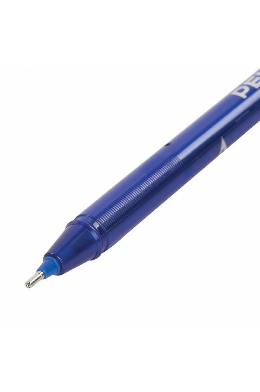 Ручка шариковая масляная PENSAN Star Tech, СИНЯЯ, игольчатый узел 1 мм, линия 0,8 мм