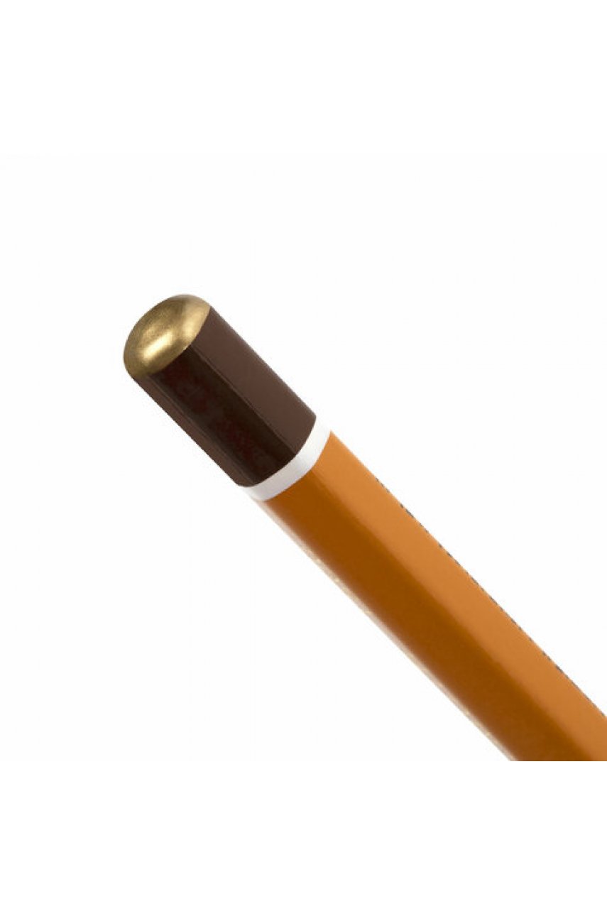 Карандаш чернографитный KOH-I-NOOR 1500, 1 шт., 6B, корпус желтый, заточенный Карандаш чернографитный KOH-I-NOOR 1500, 1 шт., 6B, корпус желтый, заточенный