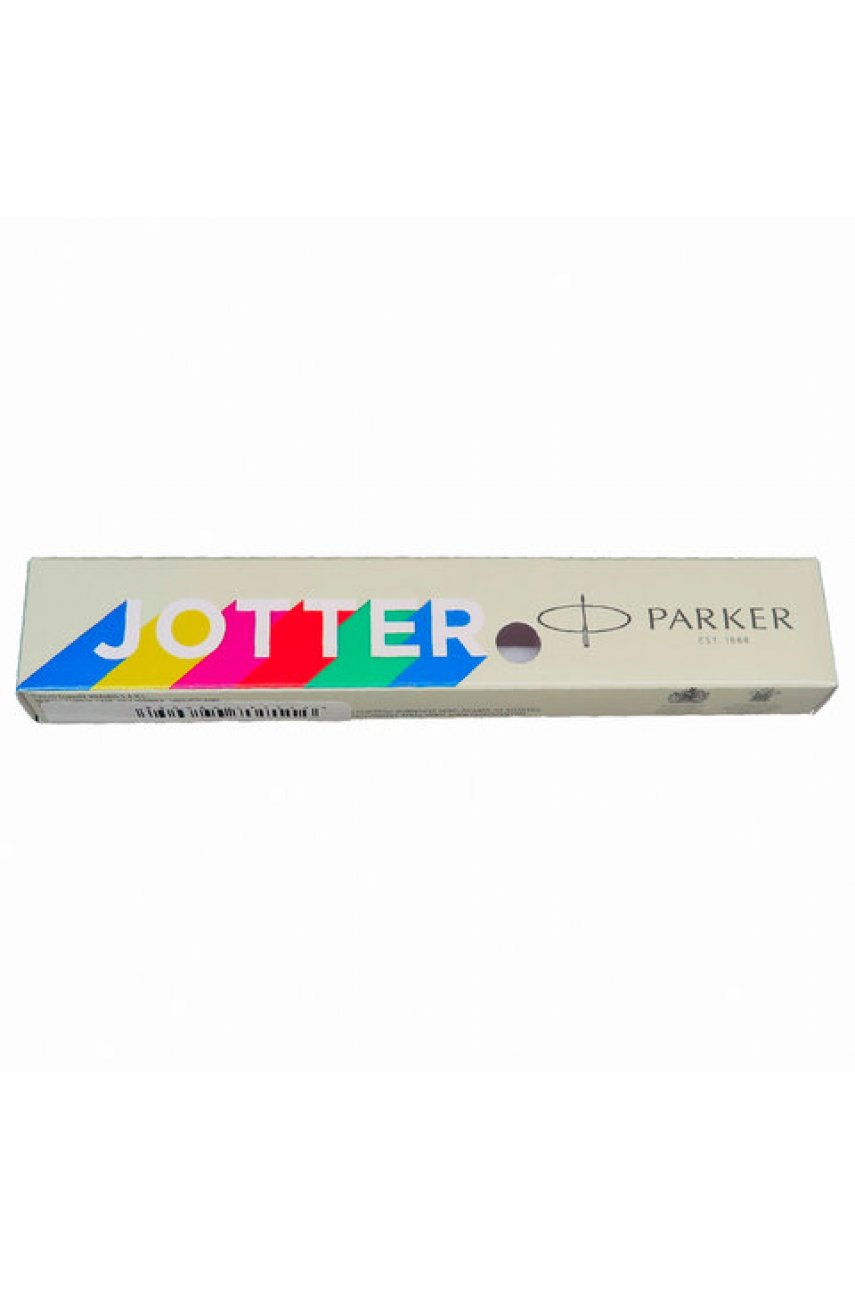 Ручка шариковая PARKER "Jotter Orig Red", корпус красный, детали нержавеющая сталь, синяя