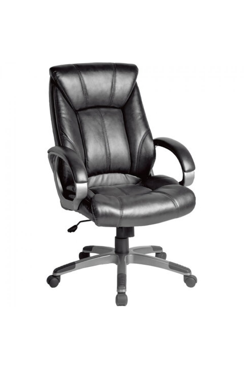 Кресло офисное BRABIX "Maestro EX-506", экокожа, черное
