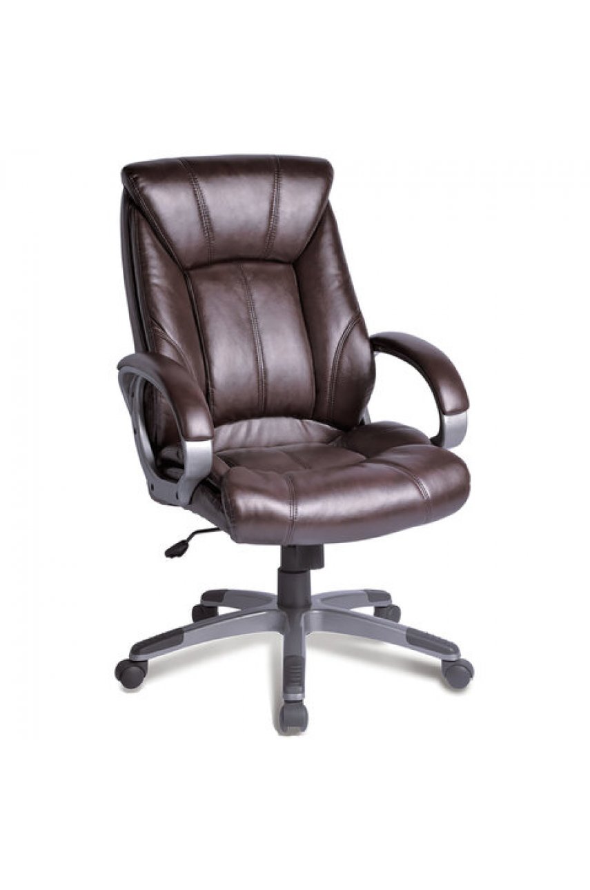 Кресло офисное BRABIX "Maestro EX-506", экокожа, коричневое