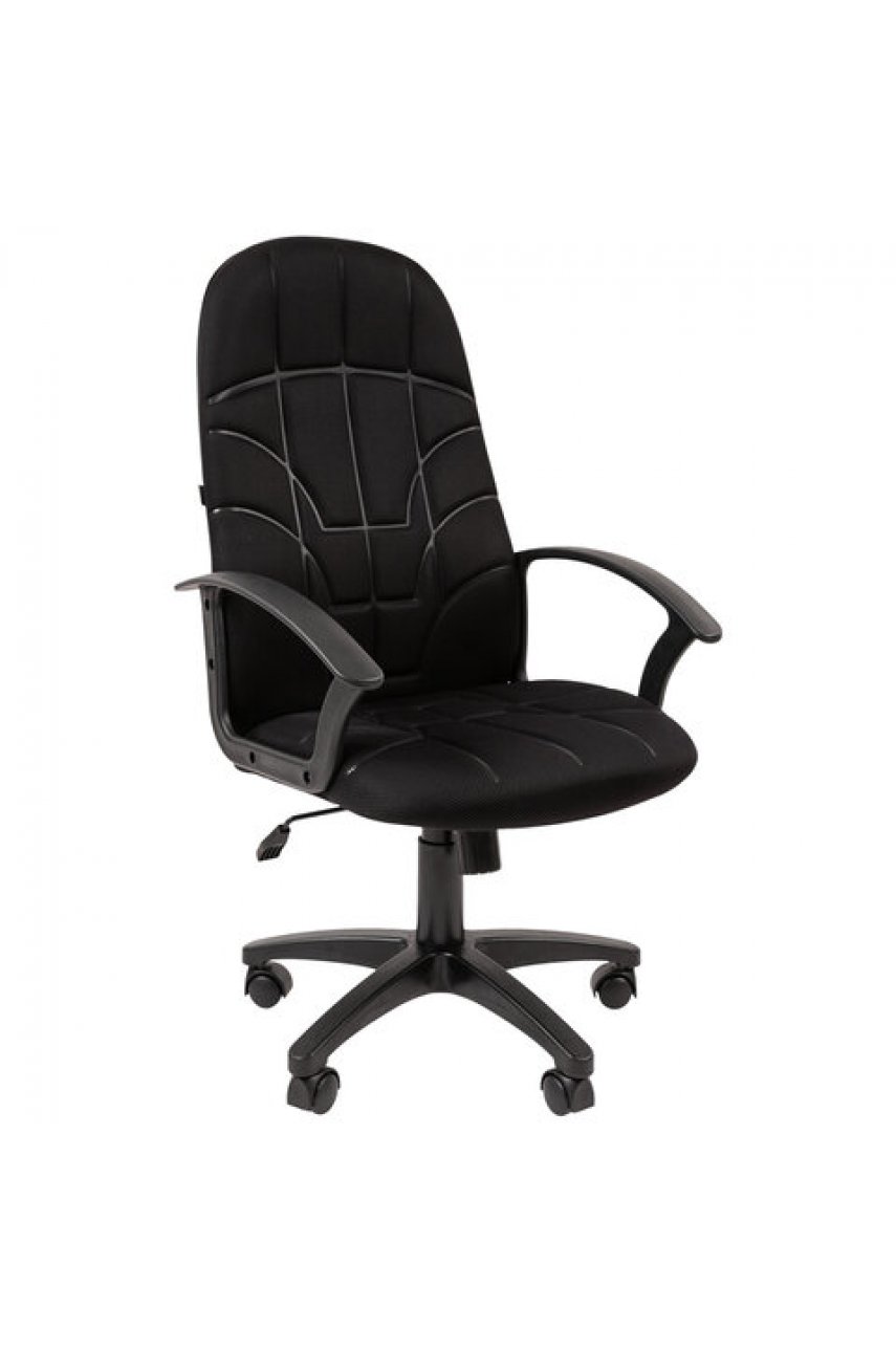Кресло офисное BRABIX "Stampo EX-292", ткань TW-11, черное, 532790