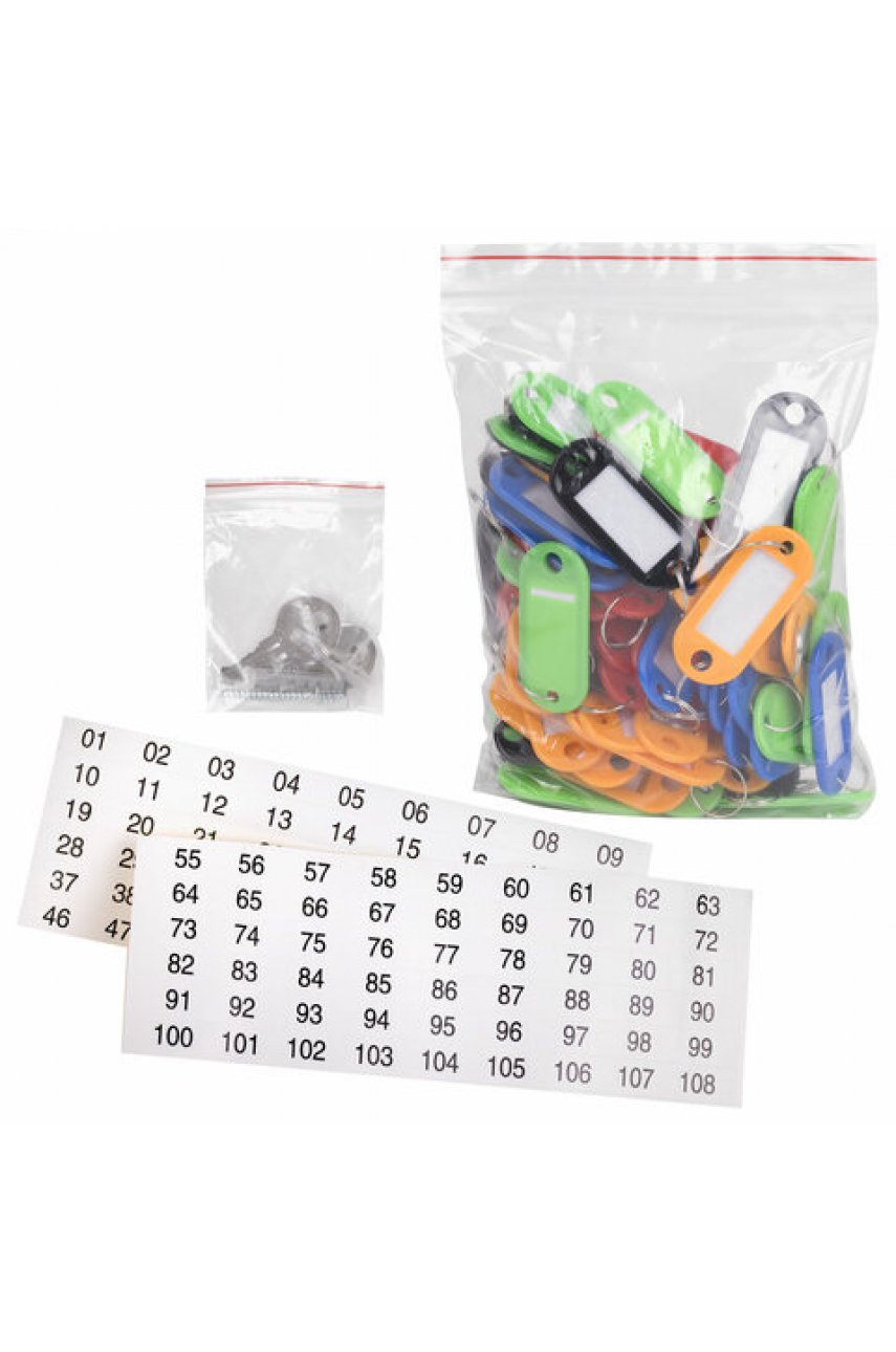 Шкафчик (Ключница) на 90 ключей BRAUBERG, 300х240х80 мм, с замком, +90 брелоков, серый Шкафчик (Ключница) на 90 ключей BRAUBERG, 300х240х80 мм, с замком, +90 брелоков, серый