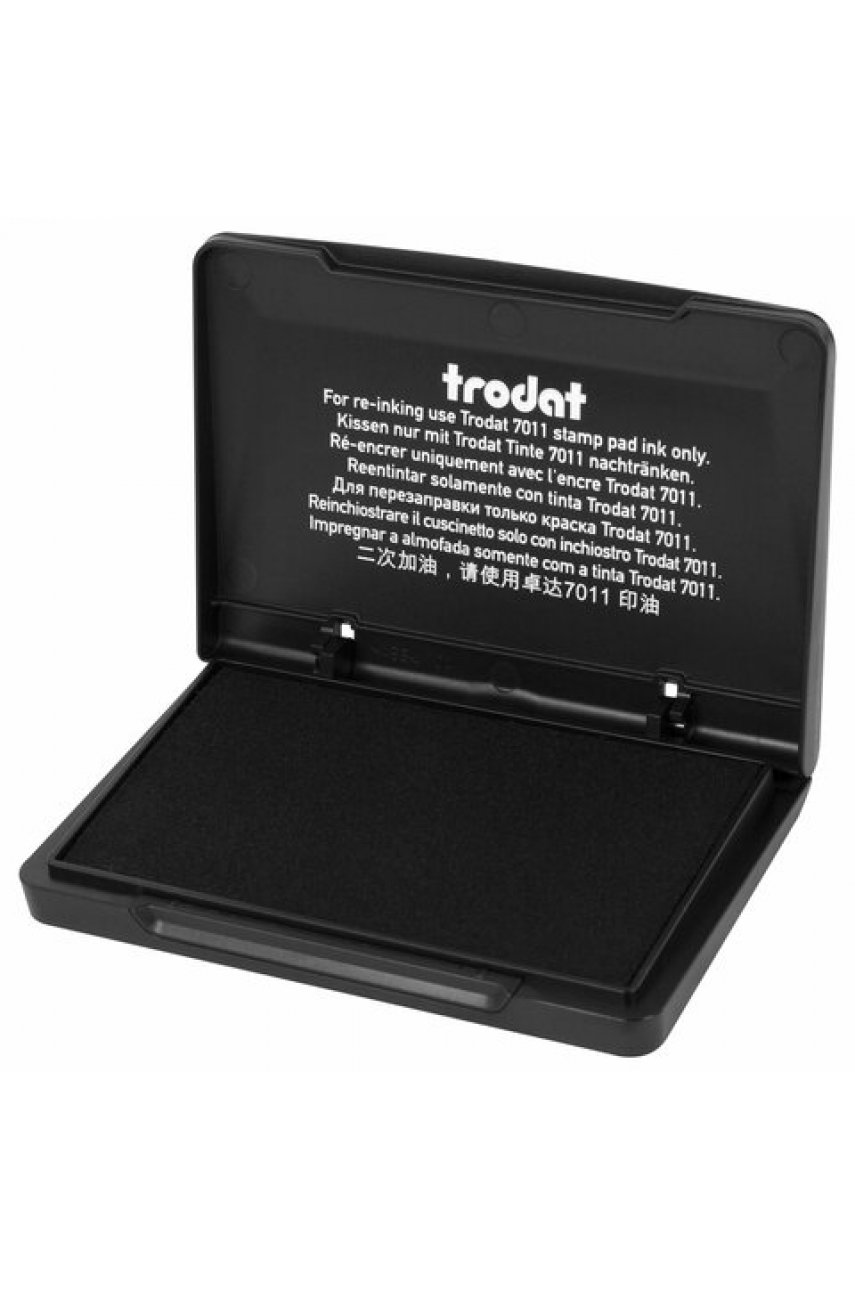 Штемпельная подушка TRODAT 9051, 90х50 мм, ЧЕРНАЯ Штемпельная подушка TRODAT 9051, 90х50 мм, ЧЕРНАЯ