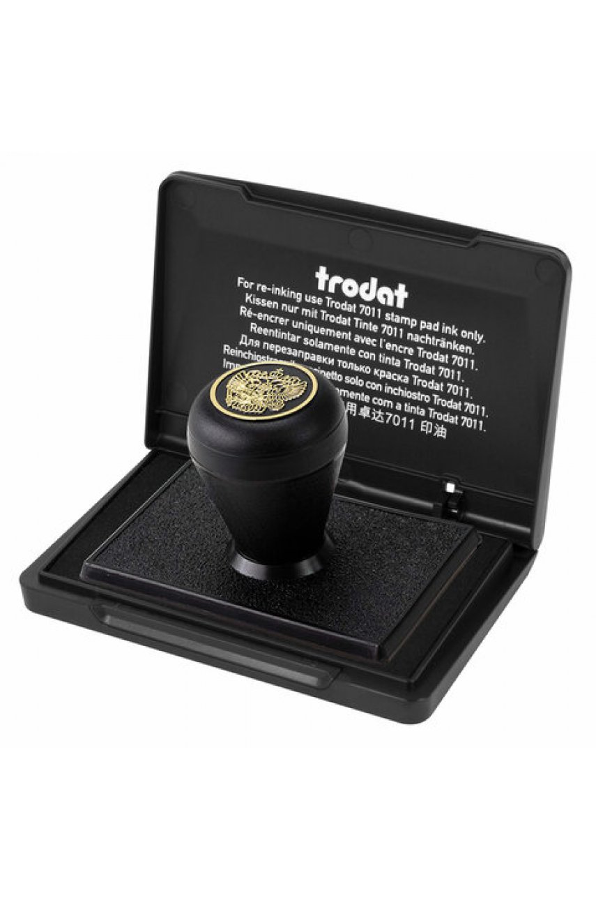 Штемпельная подушка TRODAT 9051, 90х50 мм, ЧЕРНАЯ Штемпельная подушка TRODAT 9051, 90х50 мм, ЧЕРНАЯ
