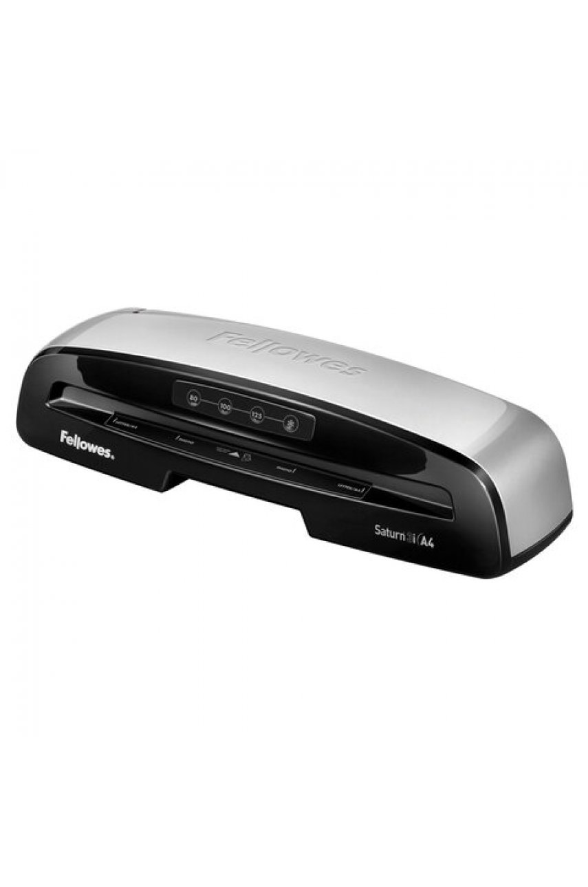 Ламинатор FELLOWES SATURN 3I A4, 75-125 мкм, 30 см/мин., нагрев 60 сек., автоотключение, Jam Free Ламинатор FELLOWES SATURN 3I A4, 75-125 мкм, 30 см/мин., нагрев 60 сек., автоотключение, Jam Free