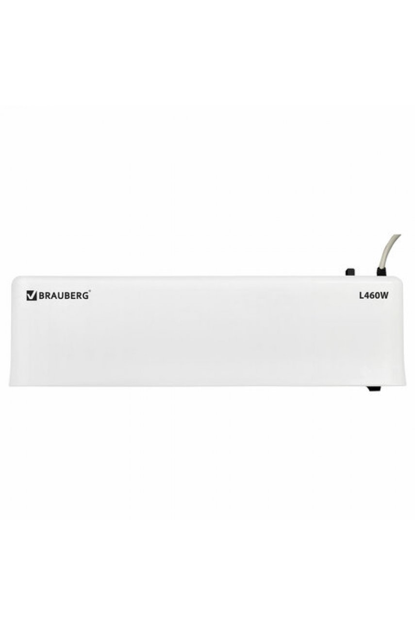 Ламинатор BRAUBERG L460W БЕЛЫЙ, формат A4, толщина пленки 75-125 мкм, скорость 30 см/мин. Ламинатор BRAUBERG L460W БЕЛЫЙ, формат A4, толщина пленки 75-125 мкм, скорость 30 см/мин.