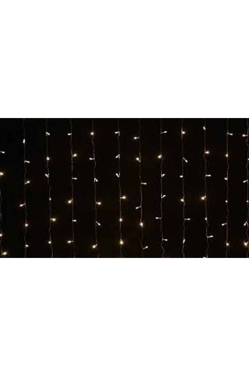 Электрогирлянда-занавес комнатная "Штора" 3х2 м, 306 LED, теплый белый, 220 V Электрогирлянда-занавес комнатная "Штора" 3х2 м, 306 LED, теплый белый, 220 V