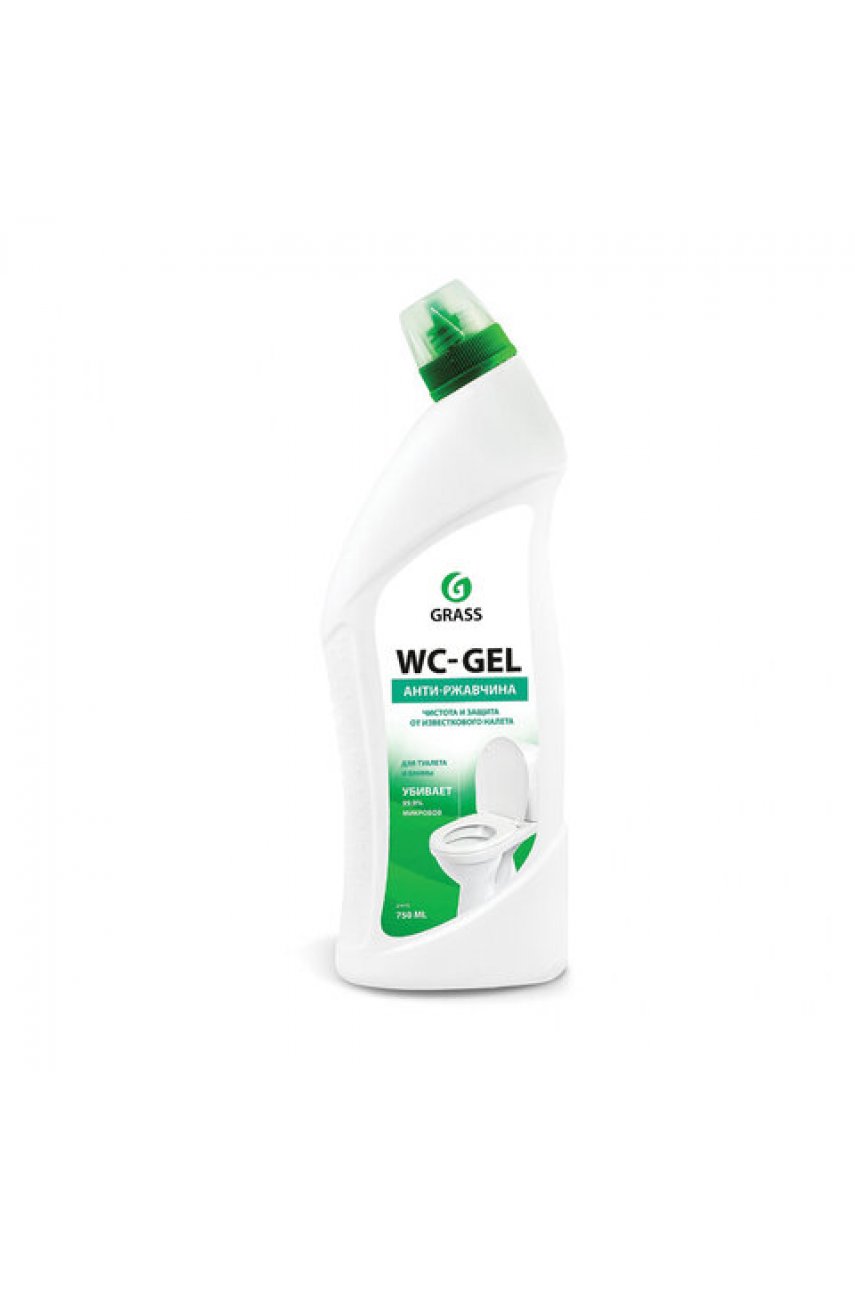 Средство для уборки санитарных помещений 750 мл GRASS WC-GEL, кислотное, гель