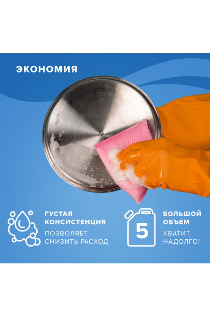 Средство для мытья посуды 5 л PROFESSIONAL, концентрат, "Яблоко" Средство для мытья посуды 5 л PROFESSIONAL, концентрат, "Яблоко"