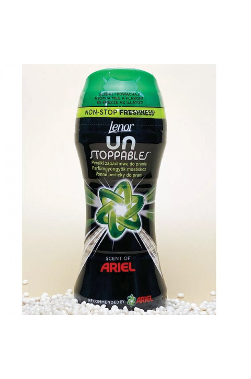 Кондиционер для белья в гранулах 210 г, LENOR UN STOPPABLES "Scent of ArieI"